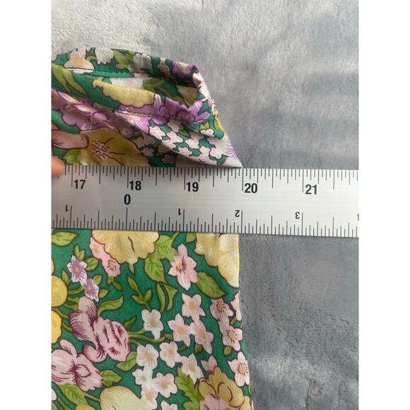 Sea Lustre Day Tripper mini slip dress M/L dropwaist floral beachy feminine boho - Picture 14 of 15